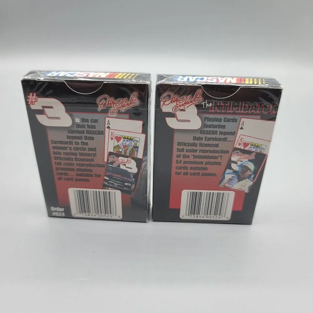 Dale Earnhardt 3 Numbered Ltd Edition Collectible Tin 2 Decks Playing Cards 1999